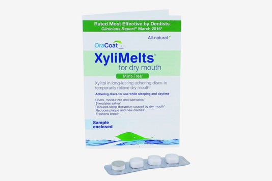 OraCoat Xylimelts for Dry Mouth.